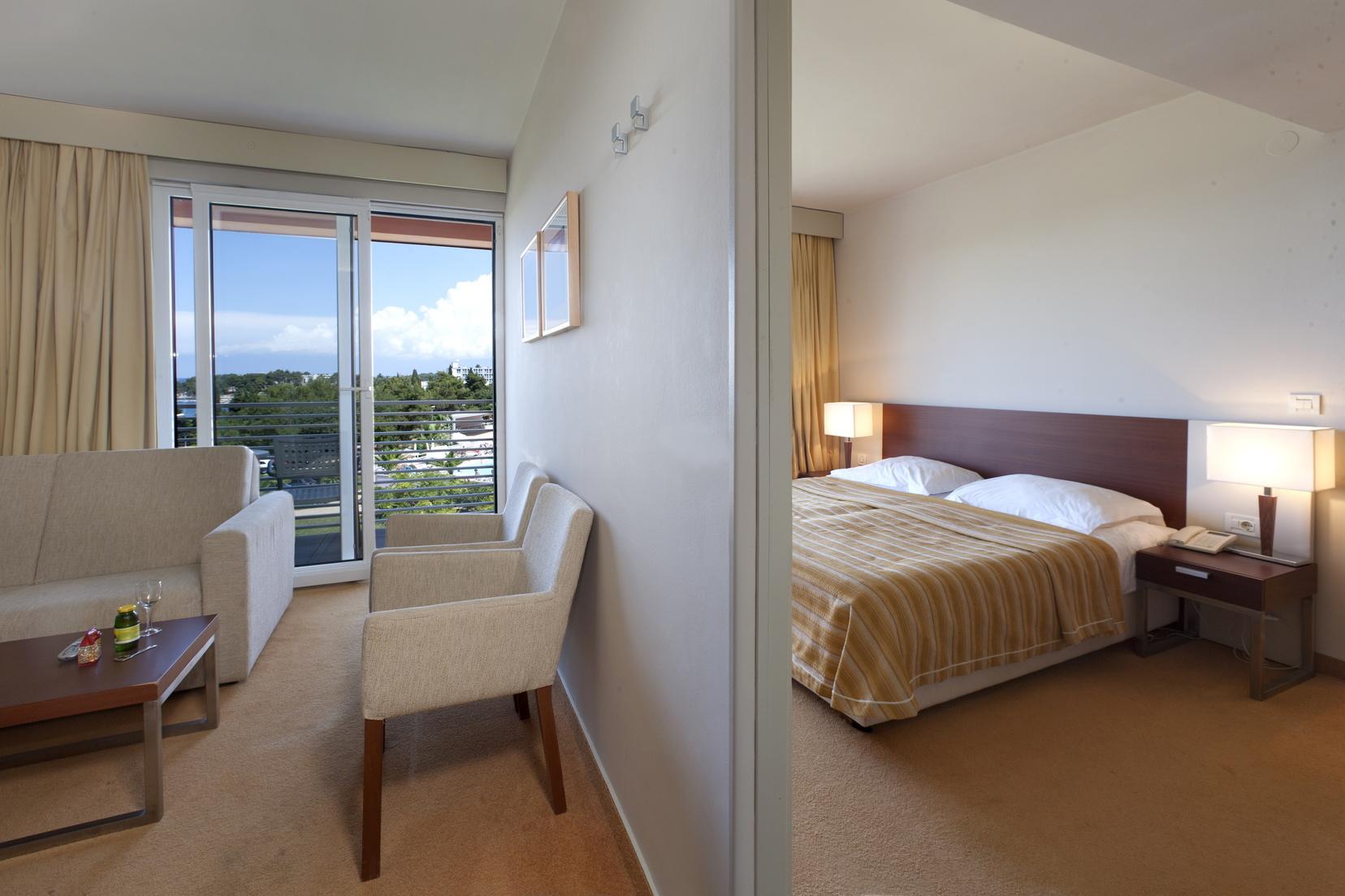 Hotel Albatros Plava Laguna Porec Bagian luar foto